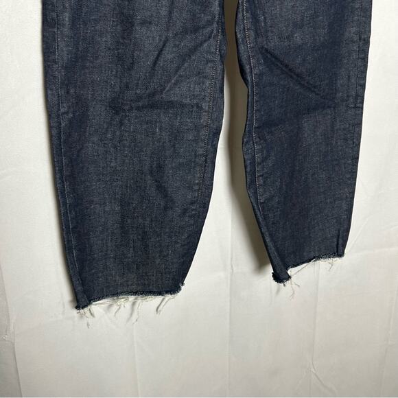 Everlane The Arc Jean High Rise Low Stretch Dark Wash Denim Blue Jeans Size 25 - Picture 5 of 7